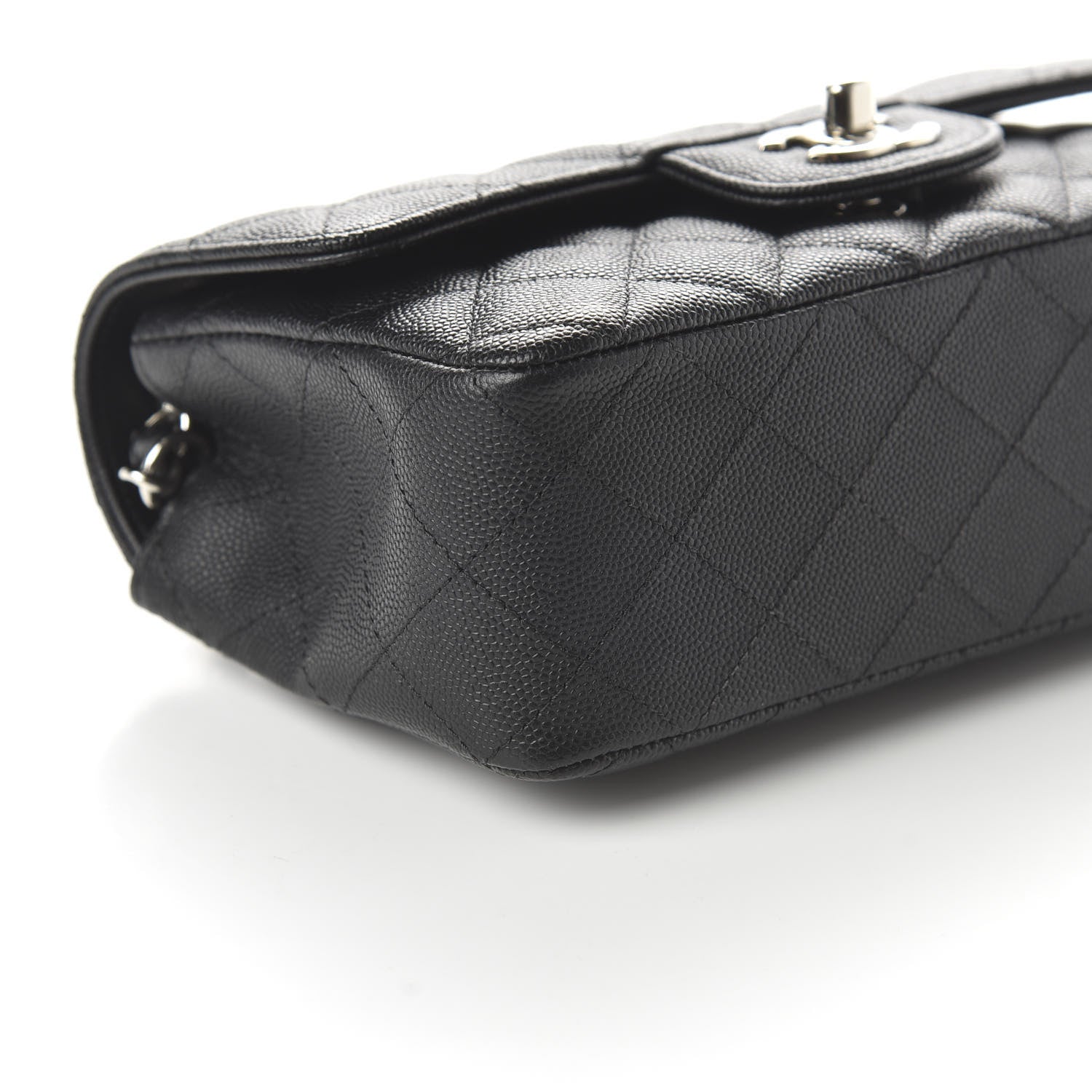 Chanel Caviar Quilted Mini Rectangular Flap Black 6 of 10