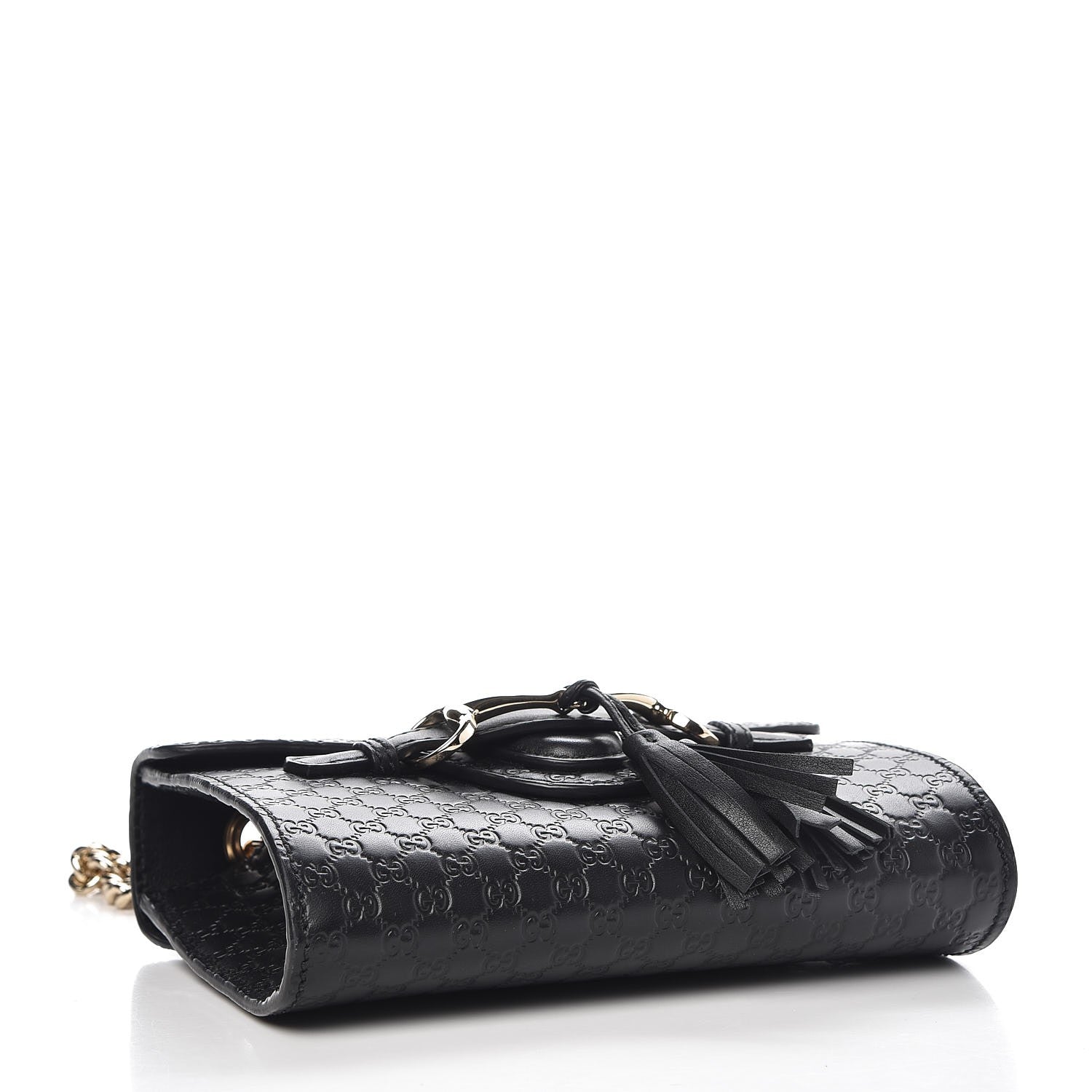 Gucci Microguccissima Mini Emily Shoulder Bag Black 4 of 7