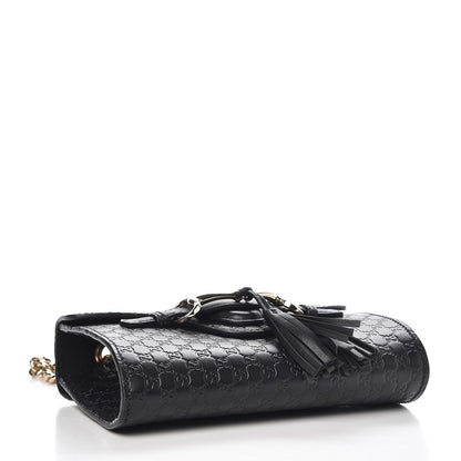 Gucci Microguccissima Mini Emily Shoulder Bag Black 4 of 7