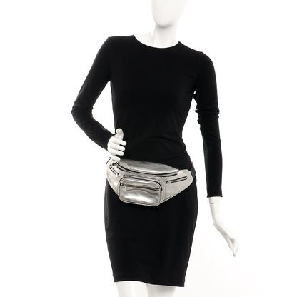 Alexander Wang Mirror Mini Attica Chain Fanny Pack Belt Bag Silver 2 of 10