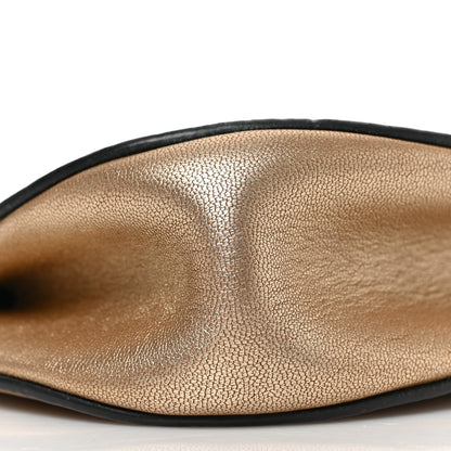 Chloe Metallic Grained Goatskin Nano Drew Shoulder Bag Abstract Gold 7 of 8