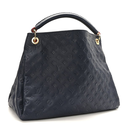 Louis Vuitton Empreinte Artsy MM Marine Rouge 3 of 10