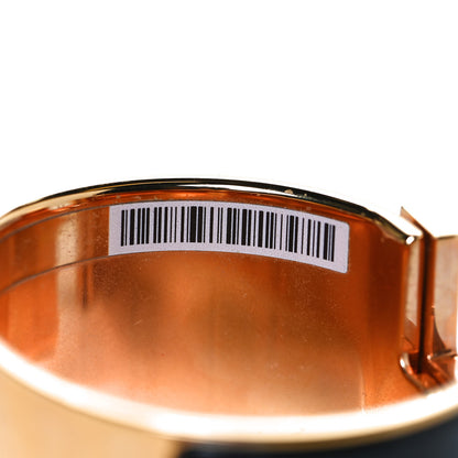 Hermes Enamel Extra Wide Clic Clac H Bracelet GM Black 5 of 6