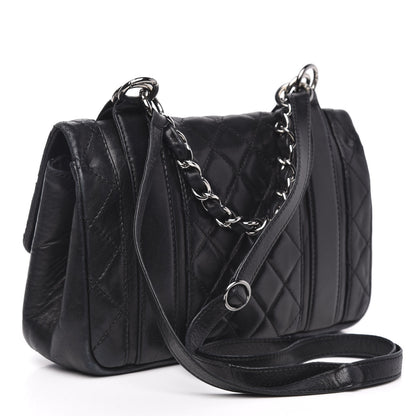 Chanel Lambskin Quilted Small Messenger Bag Black 3 of 17