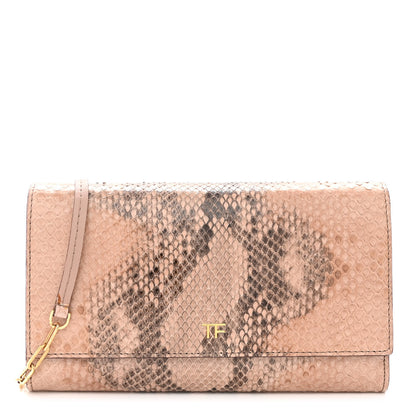 Tom Ford Snakeskin Wallet Beige 1 of 12