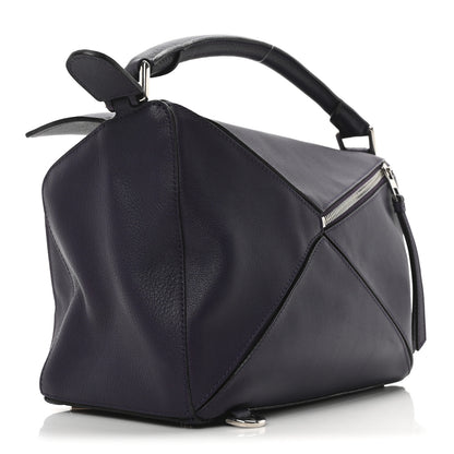 Loewe Calfskin Medium Puzzle Bag Purple 3 of 11