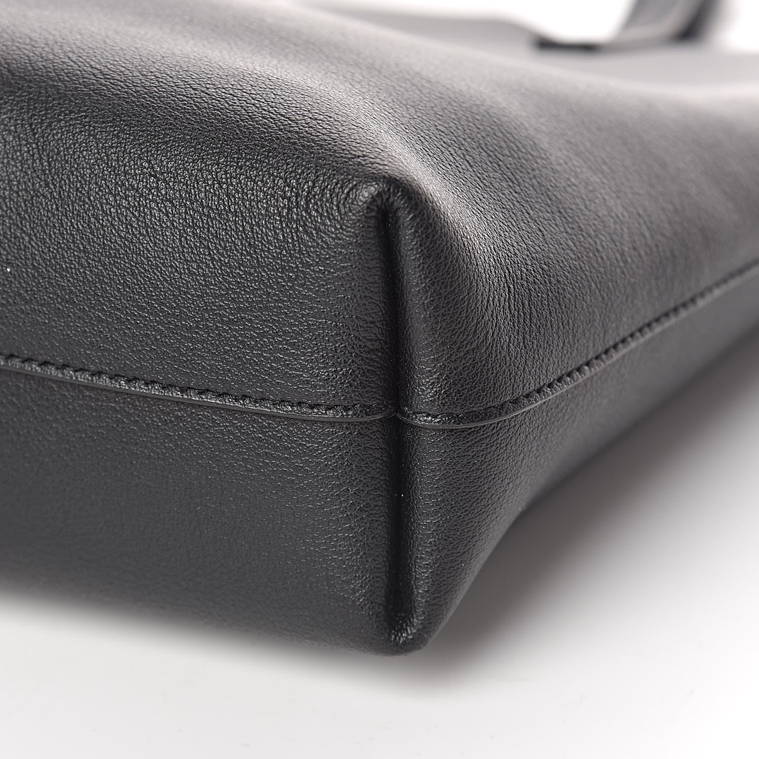 Saint Laurent Calfskin Toy Shopping Tote Black 6 of 9