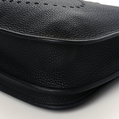 Hermes Taurillon Clemence Evelyne III PM Black 10 of 10