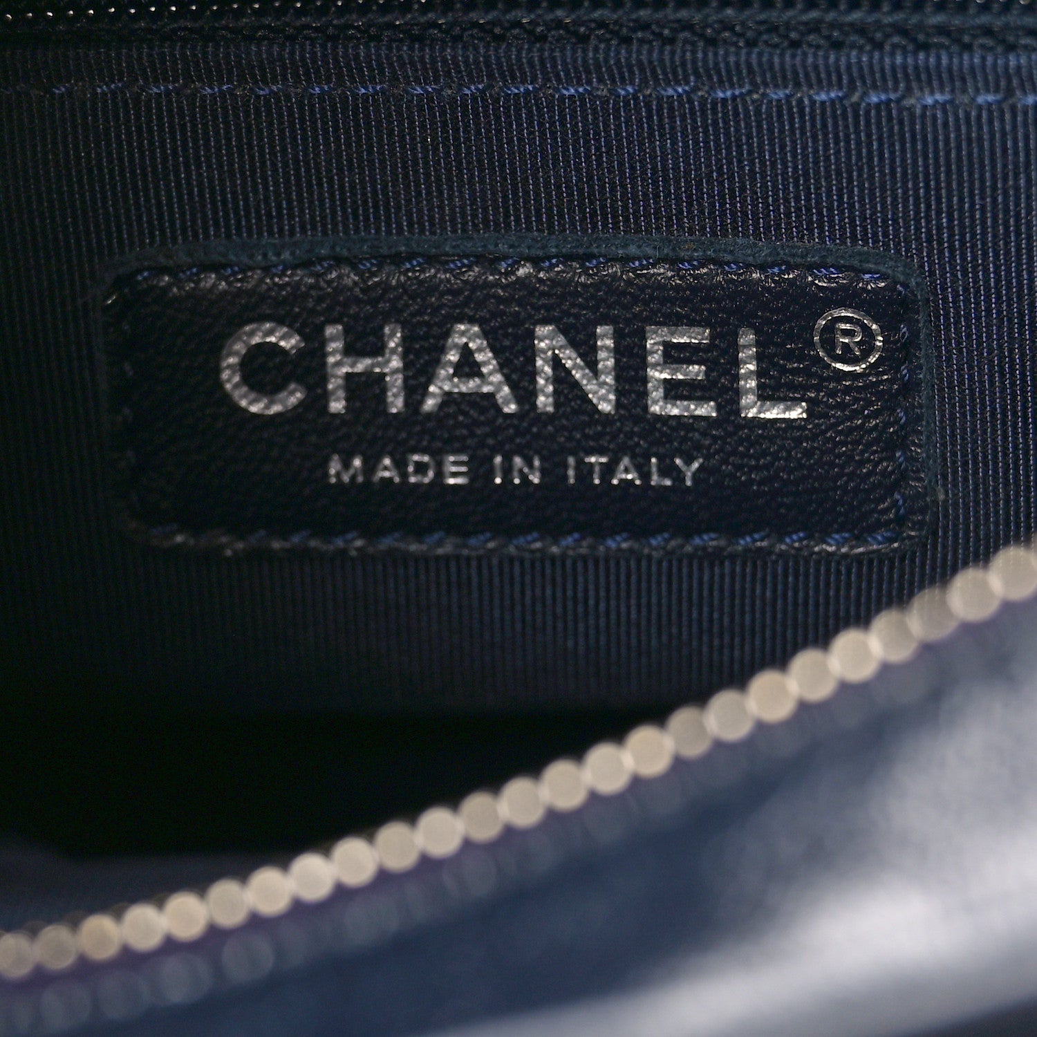 Chanel Tweed Calfskin Small Gabrielle Hobo Navy 6 of 11