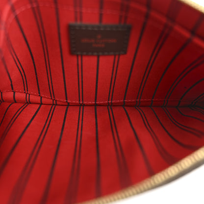 Louis Vuitton Damier Ebene Neverfull MM GM Pochette 5 of 10