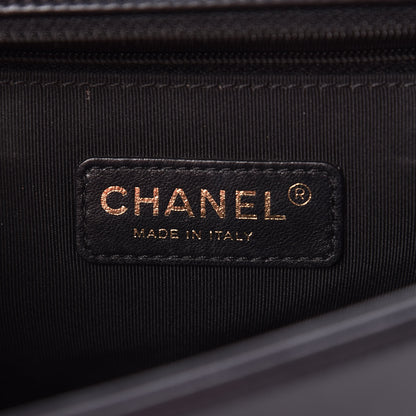 Chanel Lambskin Quilted New Medium Boy Flap Black 6 of 10