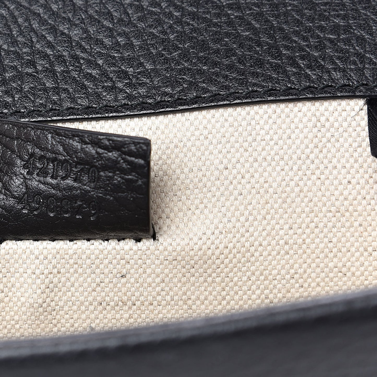 Calfskin Mini Dionysus Shoulder Bag Black