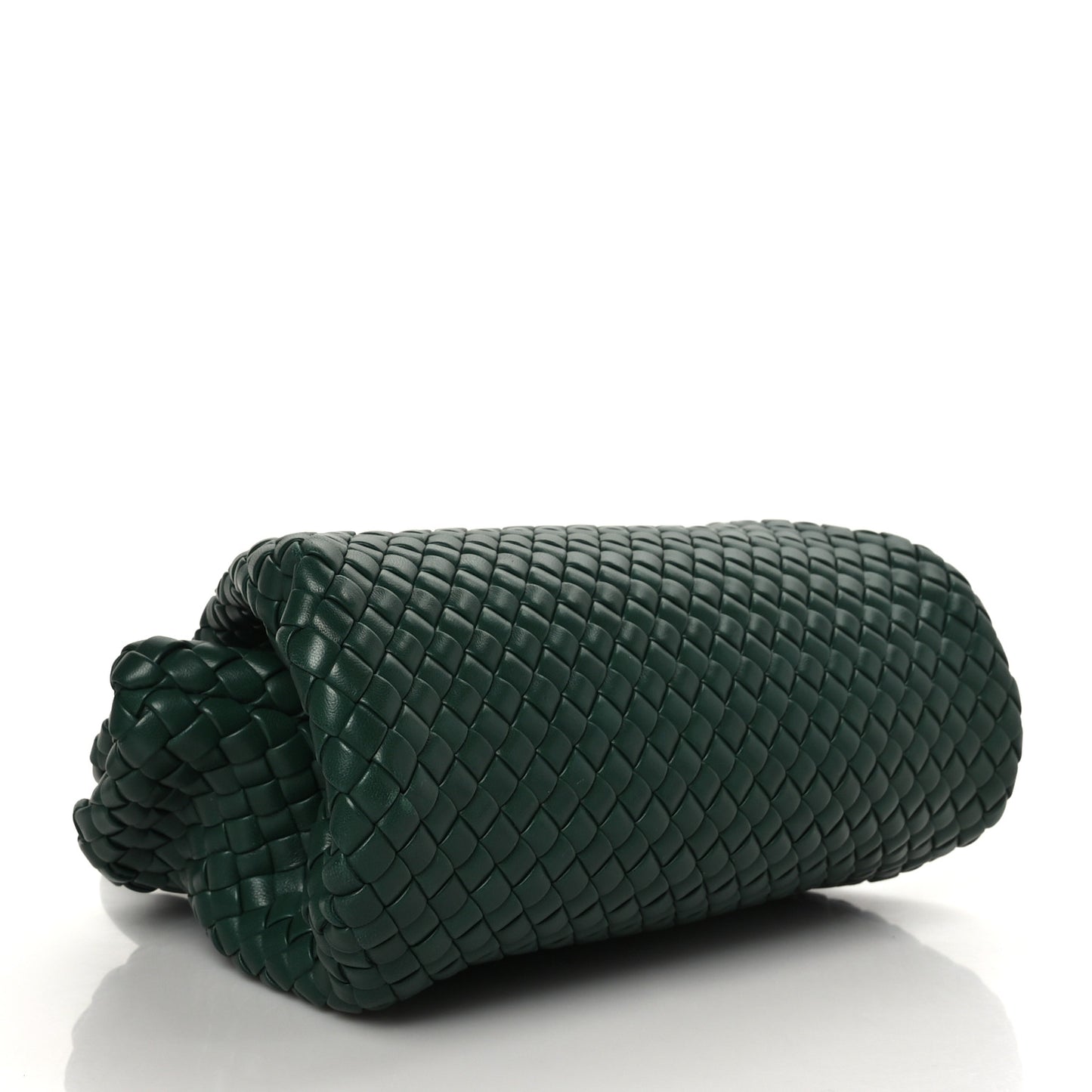 Nappa Intrecciato Small Handle Bag Raintree