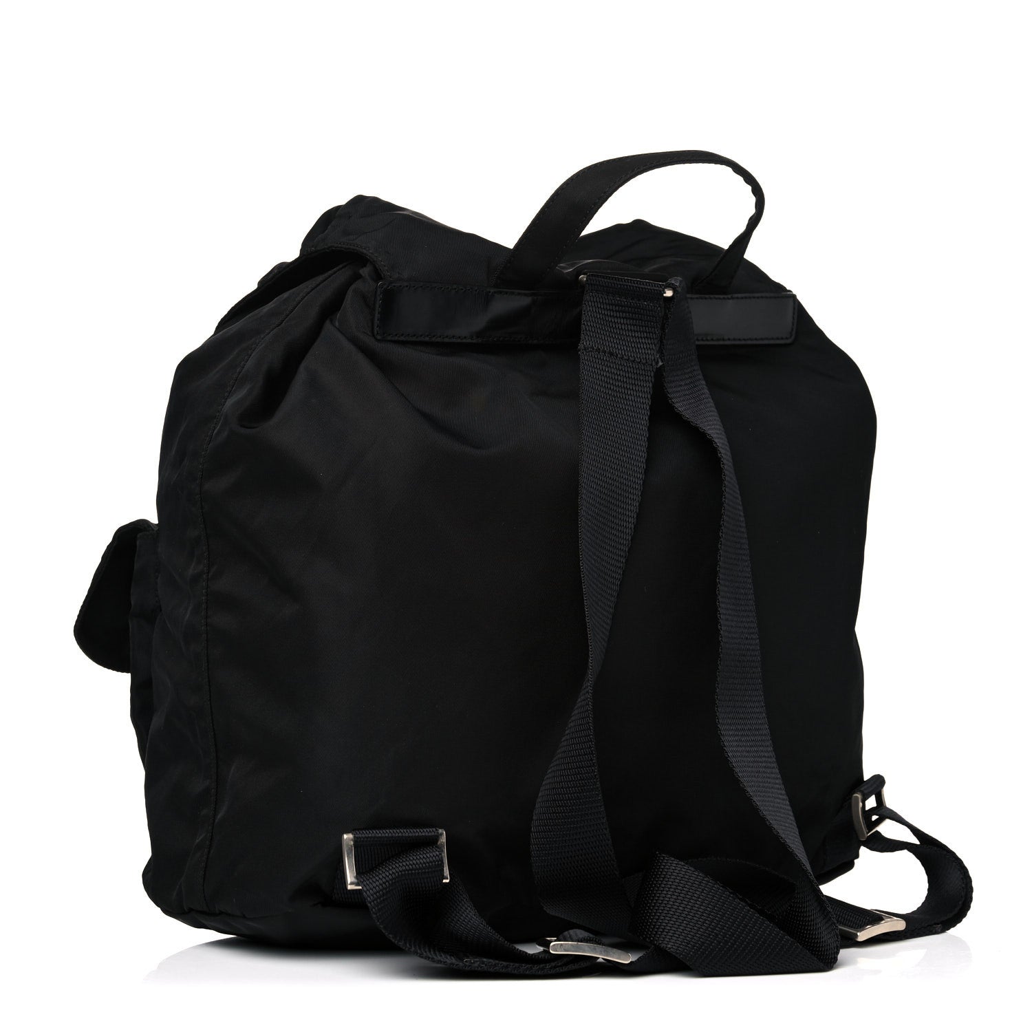 Prada Tessuto Nylon Vela Small Backpack Black 2 of 13