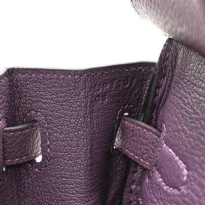 Hermes Togo Birkin 25 Cassis 7 of 11