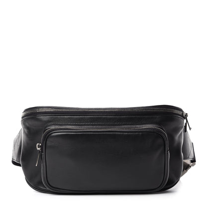 Saint Laurent Lambskin Subway Belt Bag Black 1 of 11