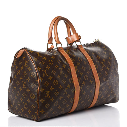 Louis Vuitton Monogram Keepall 45 3 of 16