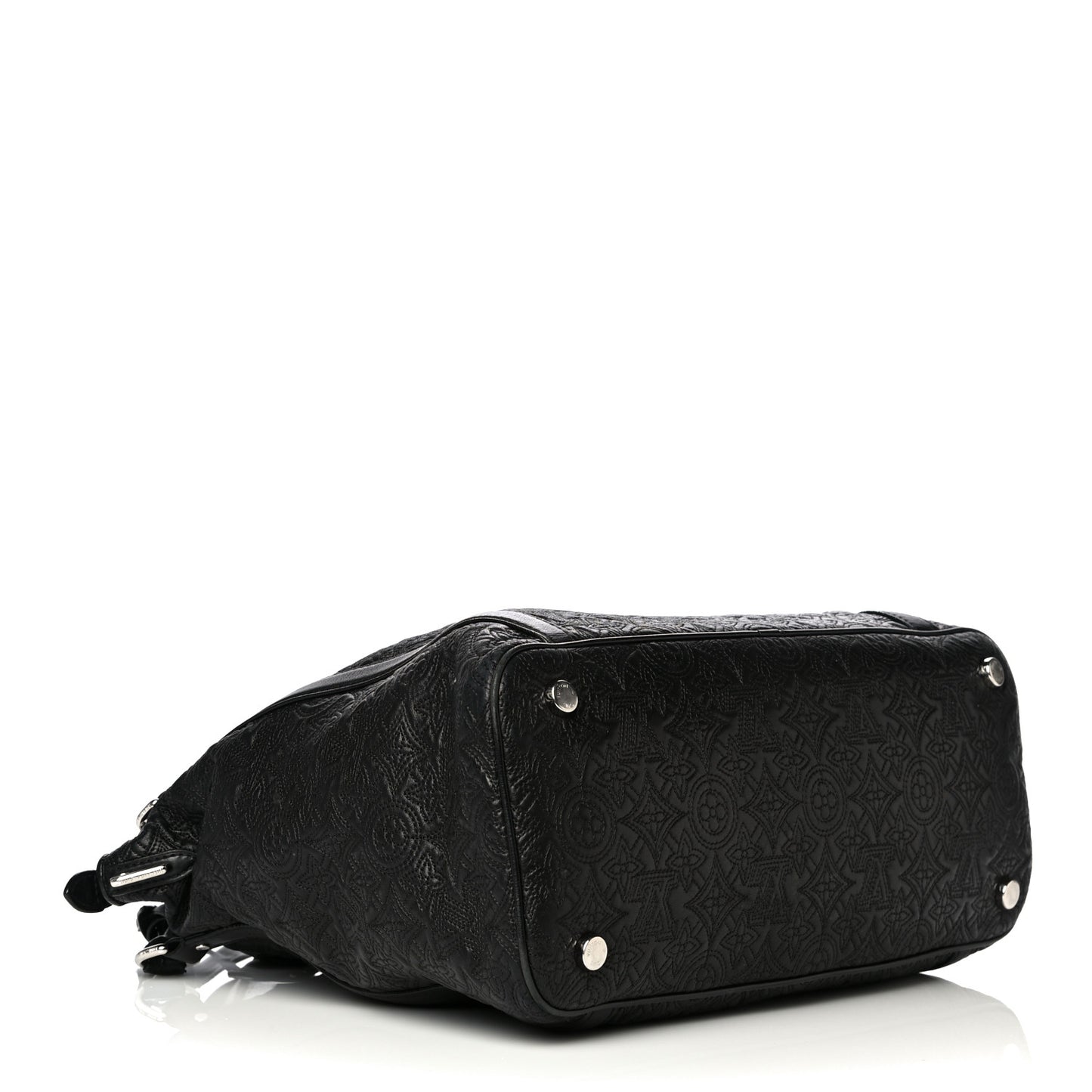 Monogram Lambskin Antheia Ixia MM Black