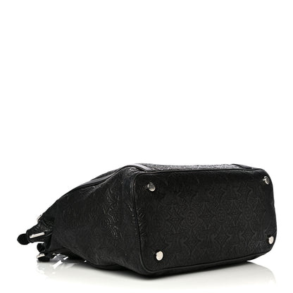 Louis Vuitton Monogram Lambskin Antheia Ixia MM Black 5 of 14