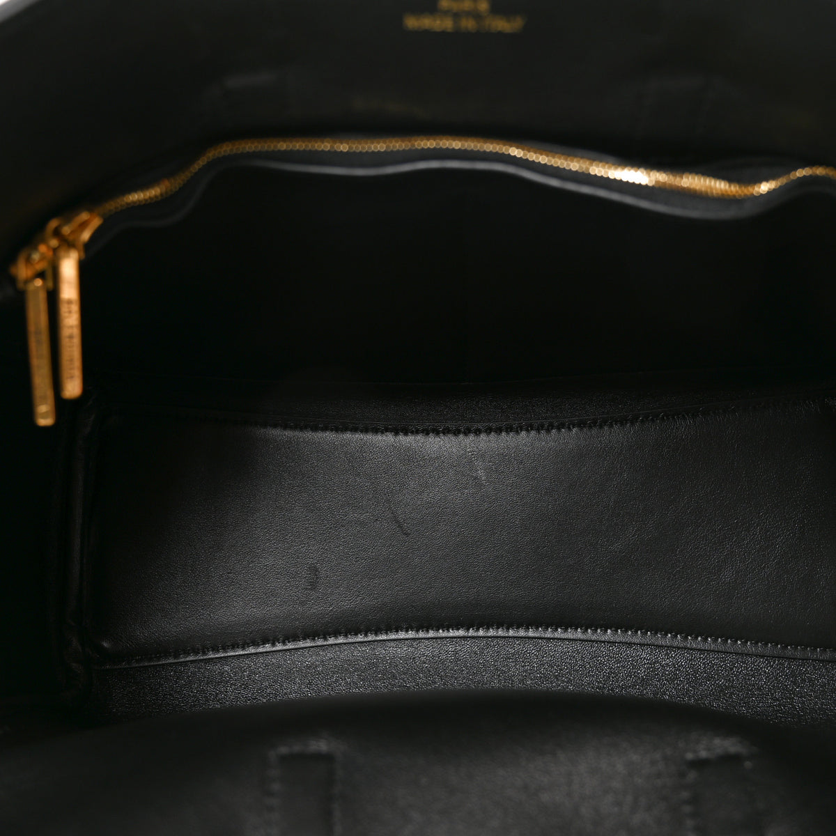 Smooth Calfskin Small Bel Air Carry All Bag  Black