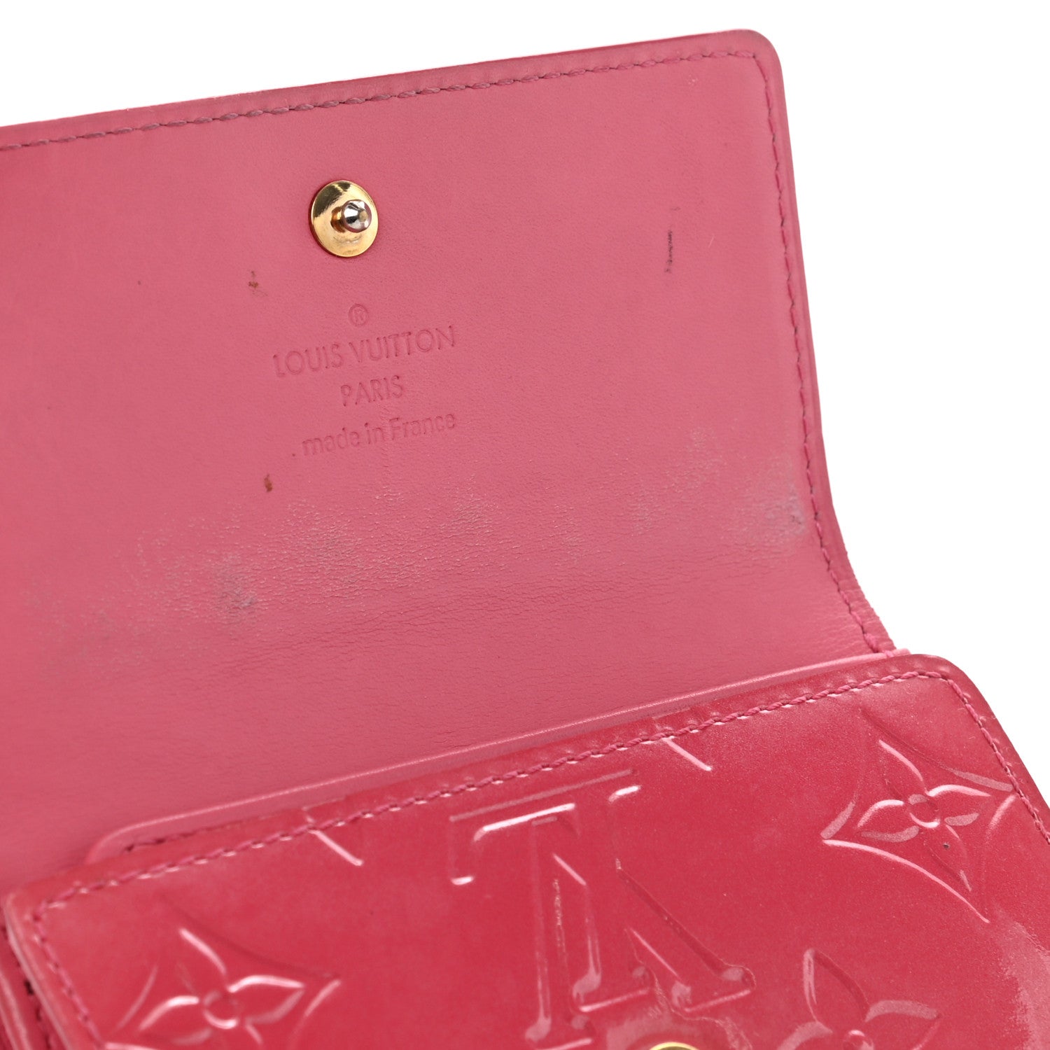 Louis Vuitton Vernis Elise Wallet Framboise 8 of 13