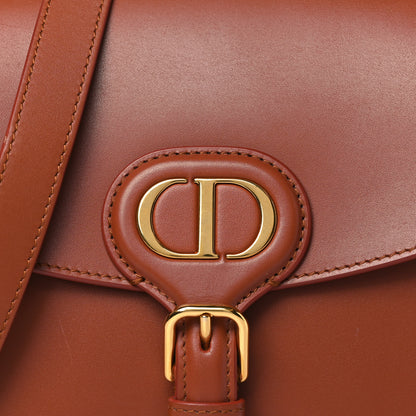 Christian Dior Box Calfskin Medium Bobby Flap Dark Tan 7 of 10