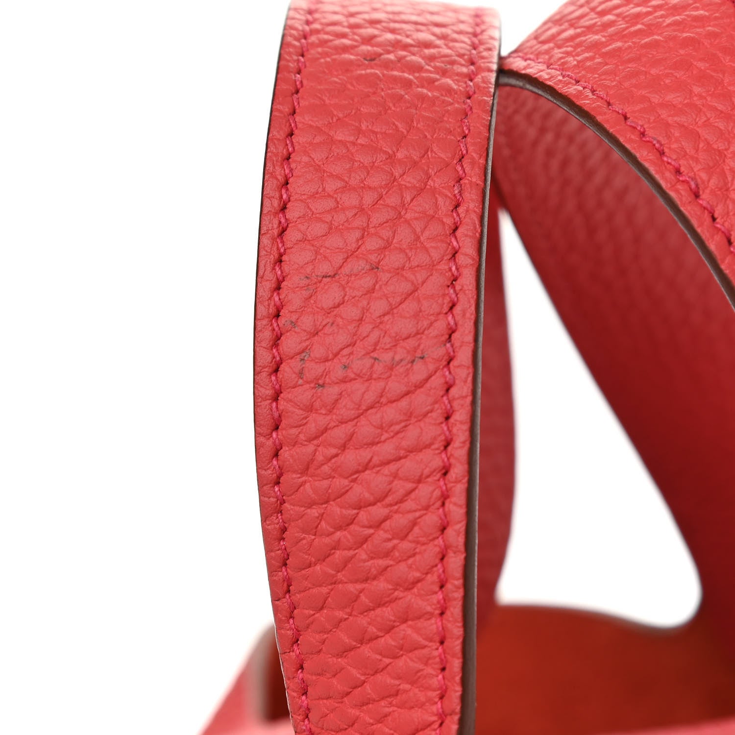 Hermes Taurillon Clemence Picotin Lock 18 PM Bougainvillea 13 of 13