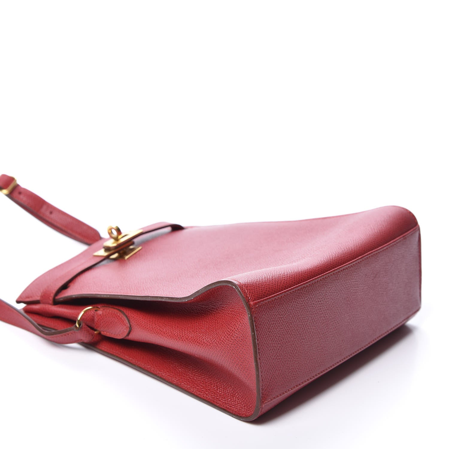 Hermes Courchevel Kelly Sport PM Rouge Vif 3 of 11