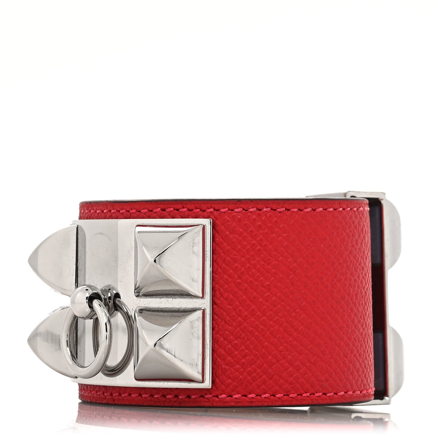 Epsom Collier de Chien CDC Bracelet S Rouge Casaque