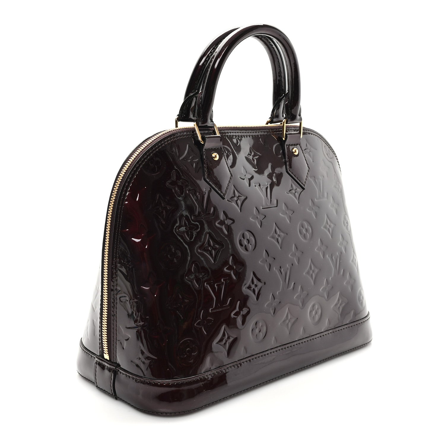 Louis Vuitton Vernis Alma PM Amarante 3 of 11