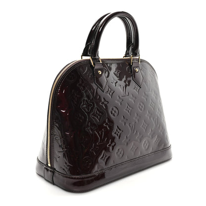 Louis Vuitton Vernis Alma PM Amarante 3 of 11