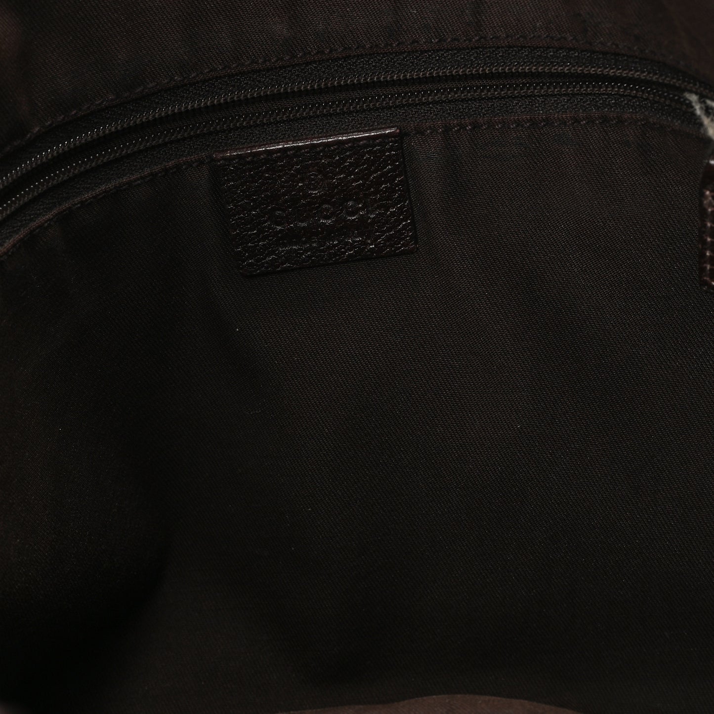 Monogram Medium Abbey Shoulder Bag Dark Brown