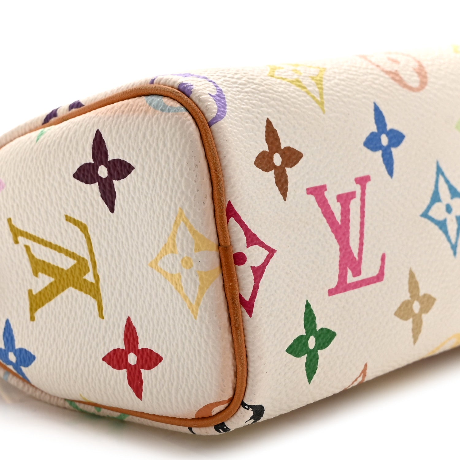 Louis Vuitton Monogram Multicolor Mini Sac HL Speedy White 9 of 11