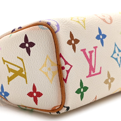 Louis Vuitton Monogram Multicolor Mini Sac HL Speedy White 9 of 11