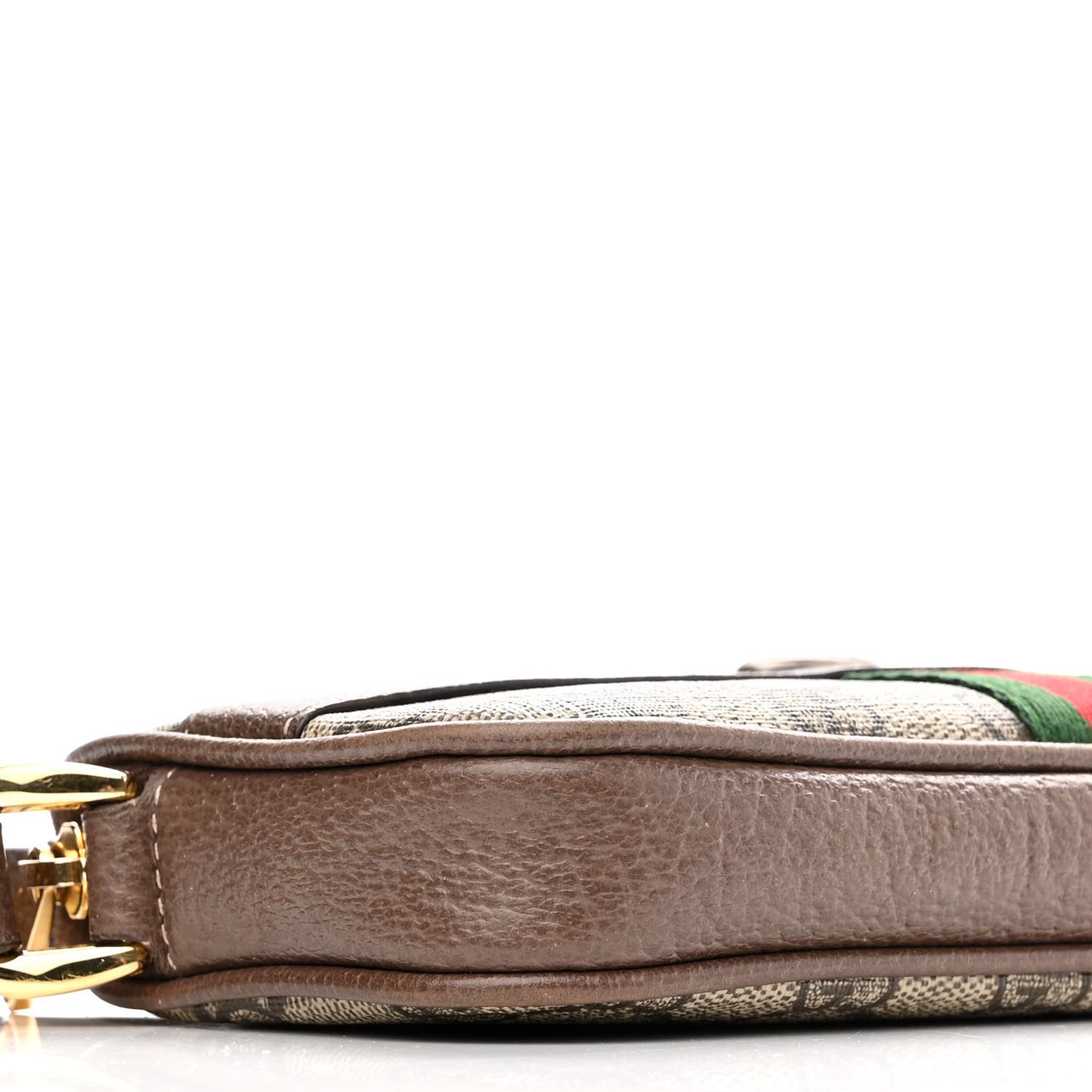 GG Supreme Monogram Web Mini Ophidia GG Bag Brown