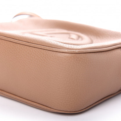 Gucci Pebbled Calfskin Small Soho Disco Bag Rose Beige 9 of 9
