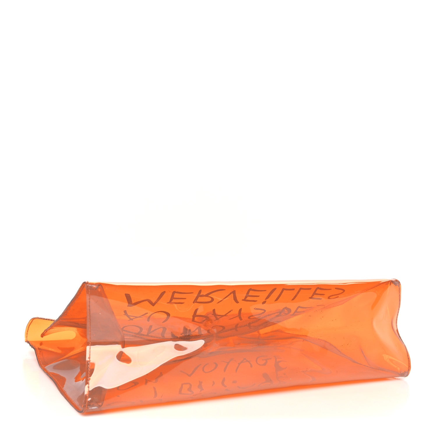 Hermes Vinyl Souvenir De L'Exposition Kelly Orange 4 of 9