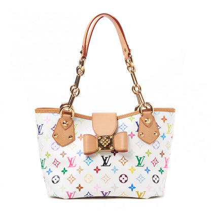 Louis Vuitton Monogram Multicolor Annie MM White 1 of 8