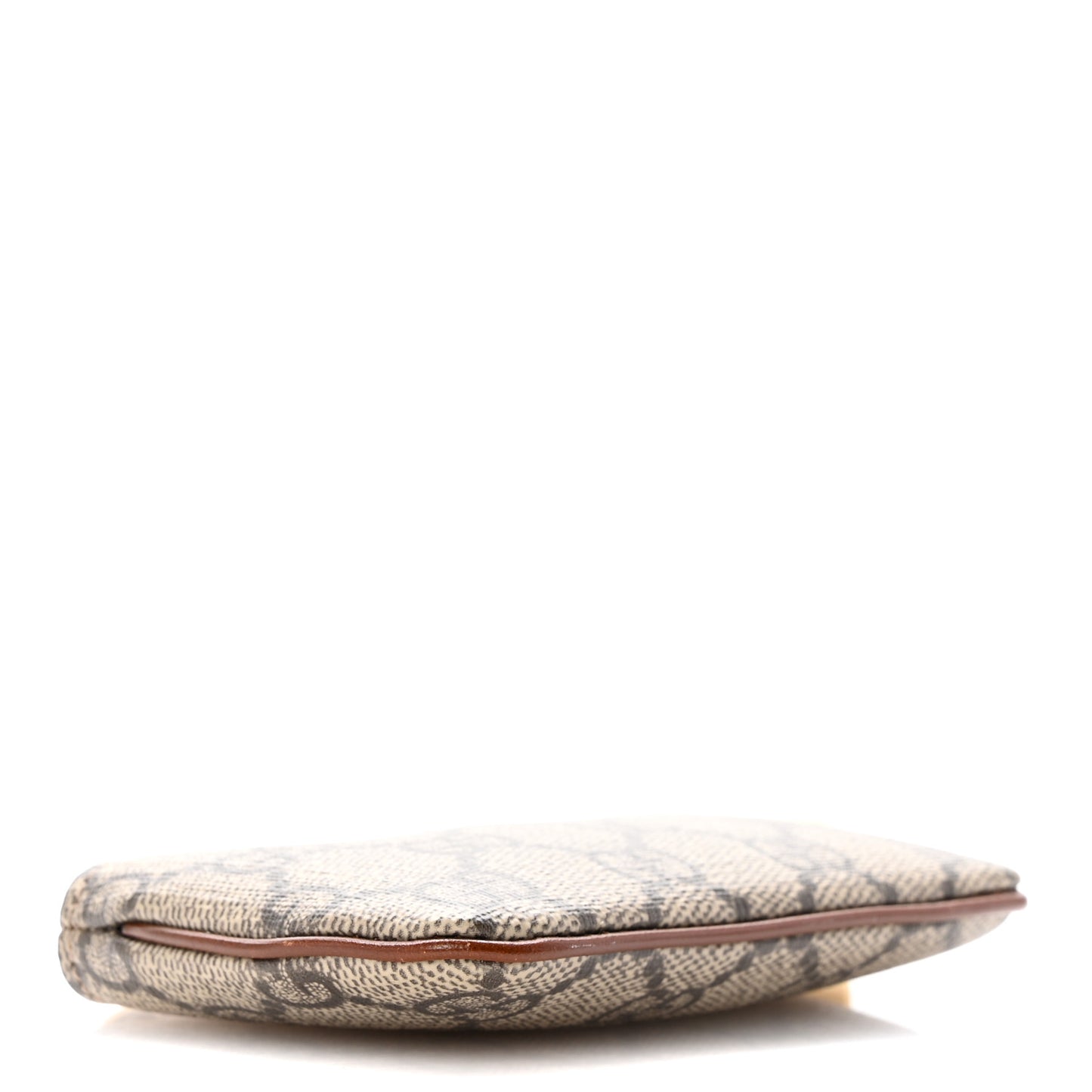 GG Supreme Monogram Key Case Brown