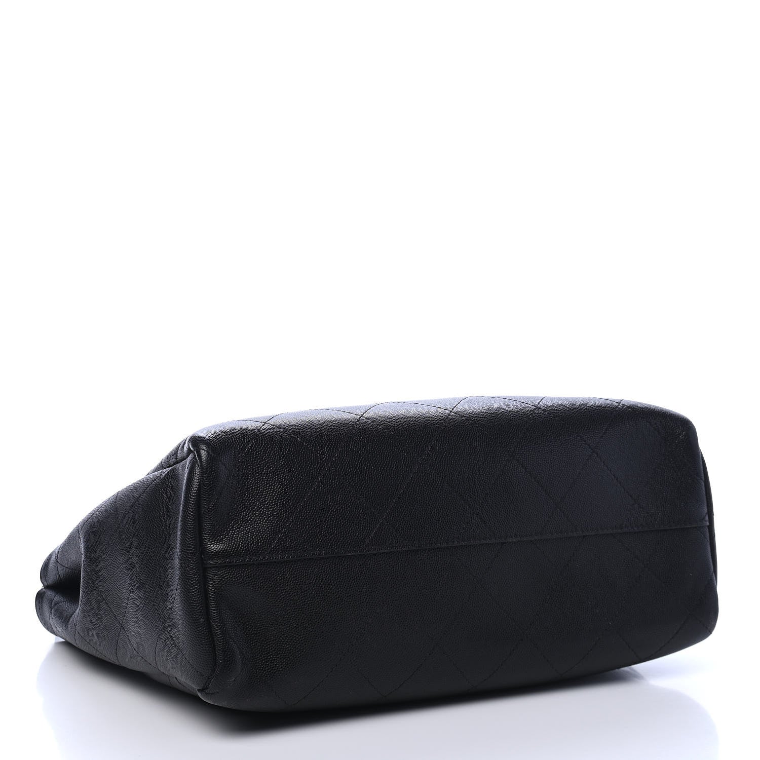 Chanel Caviar Stitched Medium Lady Coco Shopping Tote Black 3 of 6