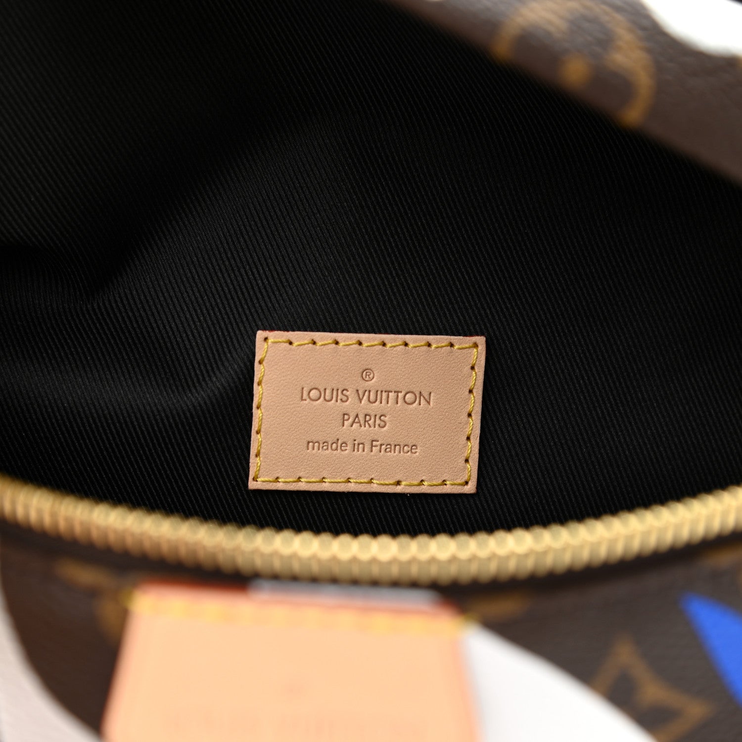 Louis Vuitton X LOL Monogram Bumbag Blue Silver 6 of 10