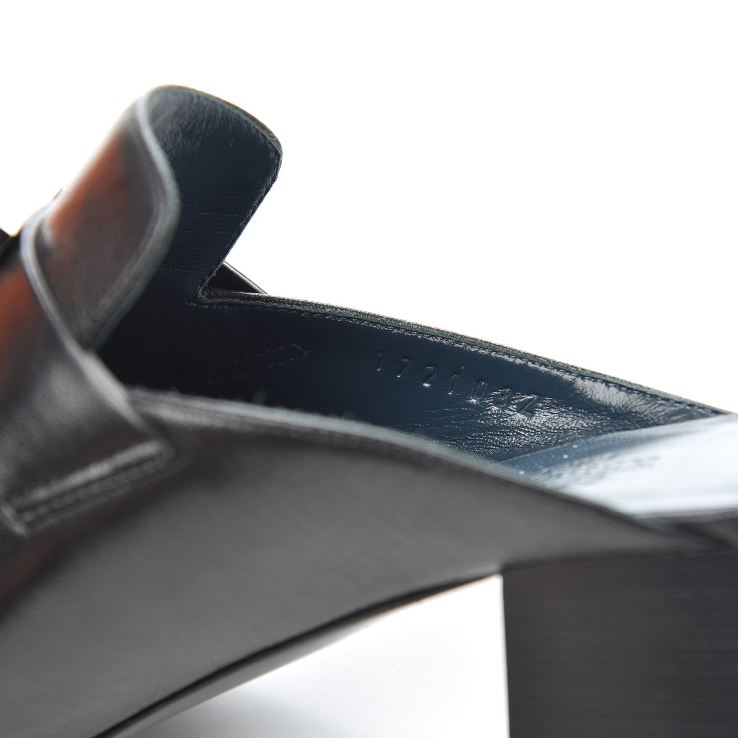 Goatskin Paradis Mules 37.5 Black