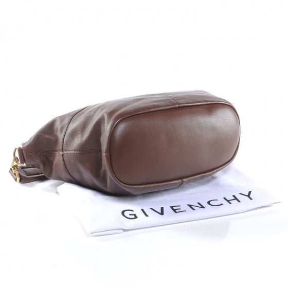 Lambskin Studded Medium Nightingale Brown