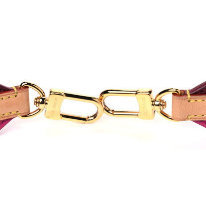 Louis Vuitton Calfskin Cluny BB Shoulder Strap Bordeaux Fuchsia 3 of 3