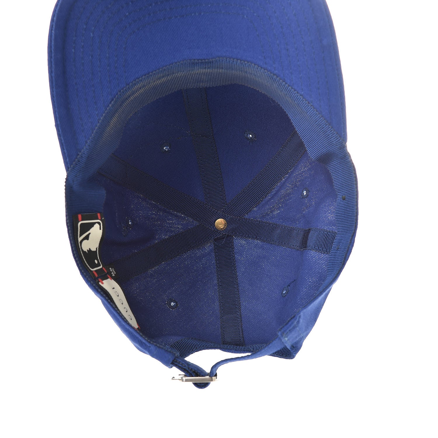 Gucci X SEGA Cotton NY Yankees Baseball Hat 55-59 Blue 6 of 9