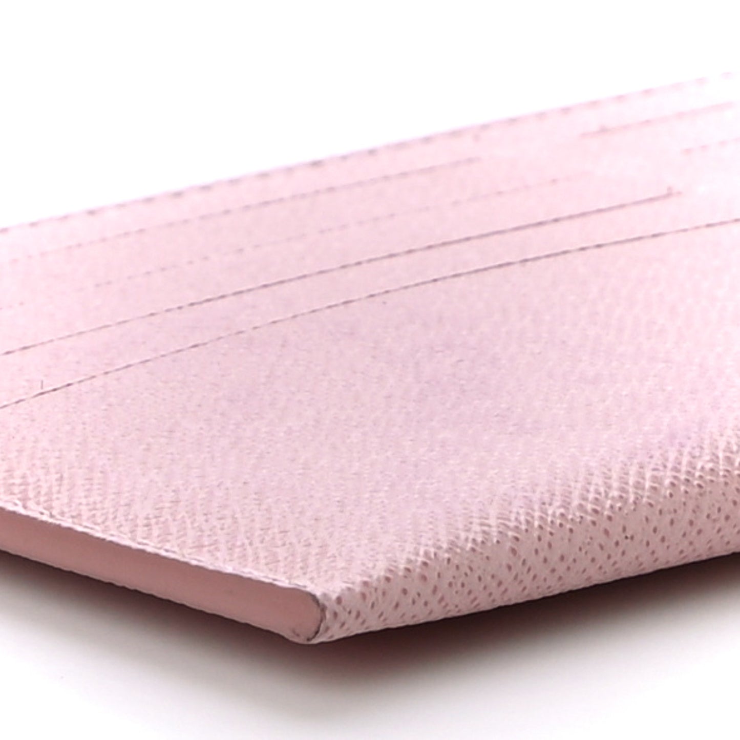 Calfskin Felicie Card Holder Insert Rose Ballerine