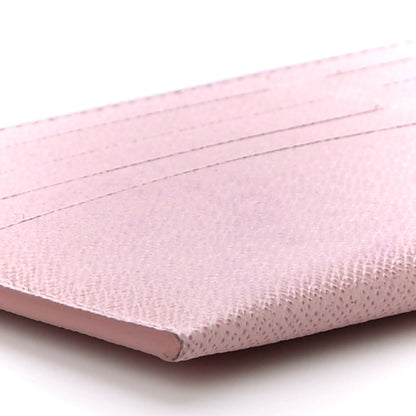 Louis Vuitton Calfskin Felicie Card Holder Insert Rose Ballerine 7 of 9