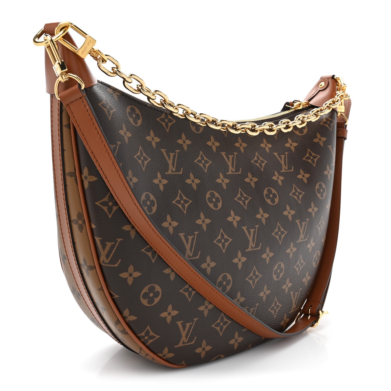 Louis Vuitton Reverse Monogram Loop Hobo 4 of 10