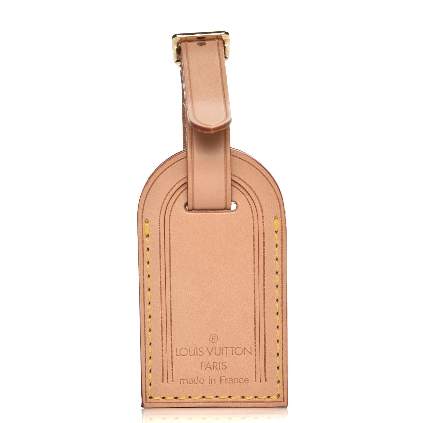Vachetta Leather Luggage Tag