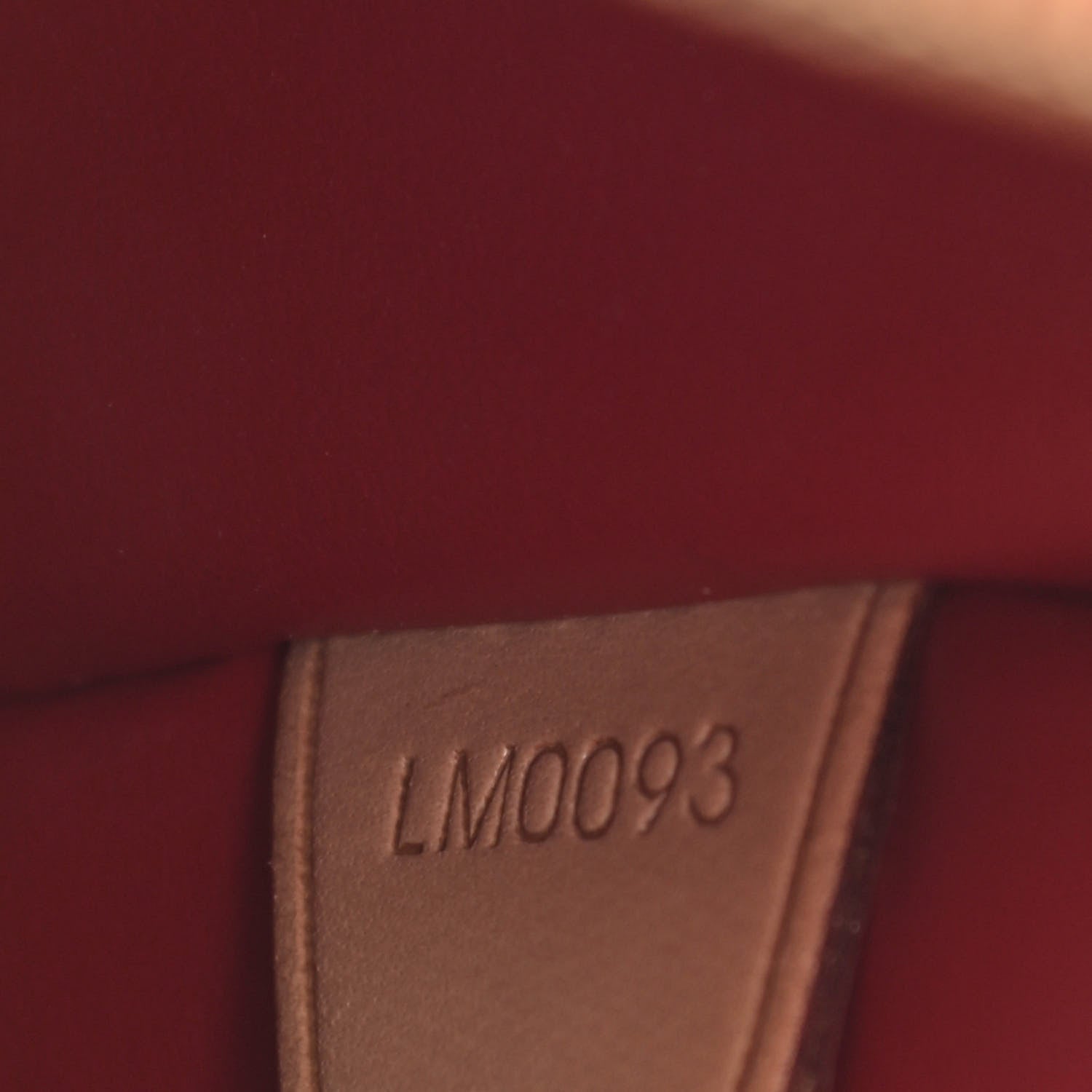 Louis Vuitton Vernis Houston Red 6 of 9